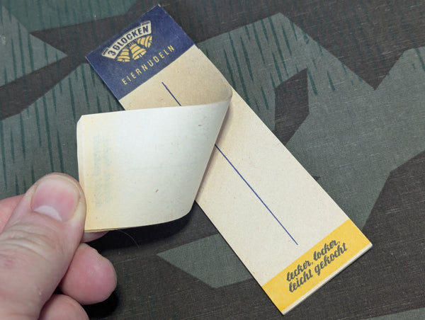 Eiernudeln Egg Noodle Advertising Notepad