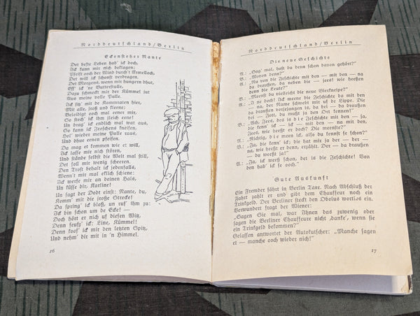 Lachendes Deutschland Feldpost Humor Book