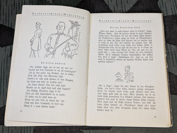 Lachendes Deutschland Feldpost Humor Book