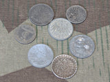 Lot of 7 WWI German Coins (5 & 10 Pfennig Coins)