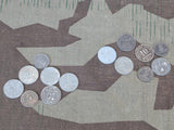 Lot of 7 WWI German Coins (5 & 10 Pfennig Coins)