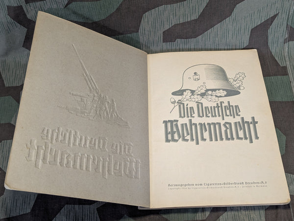 Die Deutsche Wehrmacht Cigarette Card Album Complete