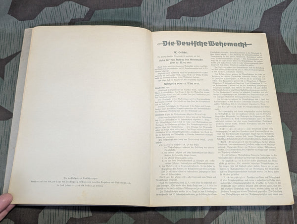 Die Deutsche Wehrmacht Cigarette Card Album Complete