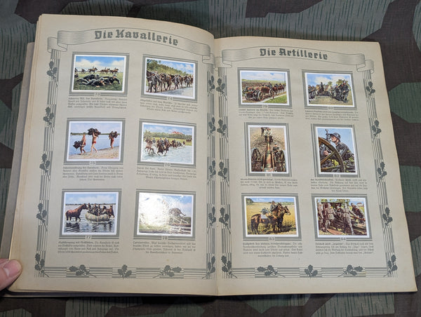 Die Deutsche Wehrmacht Cigarette Card Album Complete
