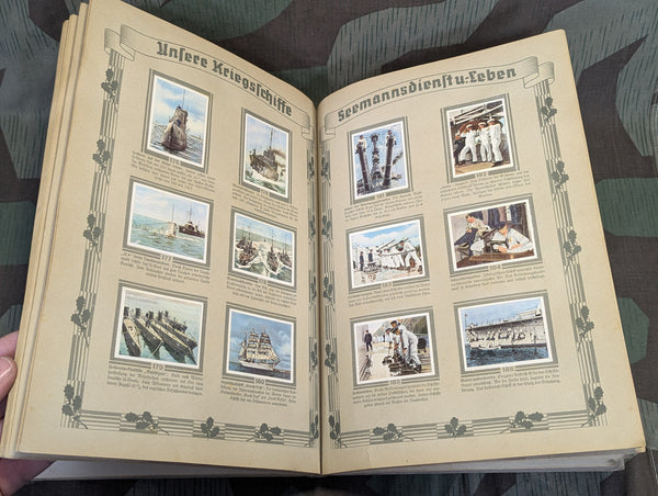 Die Deutsche Wehrmacht Cigarette Card Album Complete