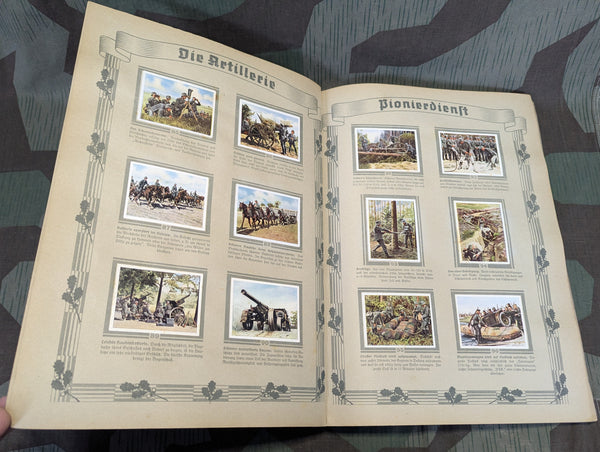 Die Deutsche Wehrmacht Cigarette Card Album Complete