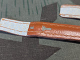 15mm Light Brown Leather Watch Band