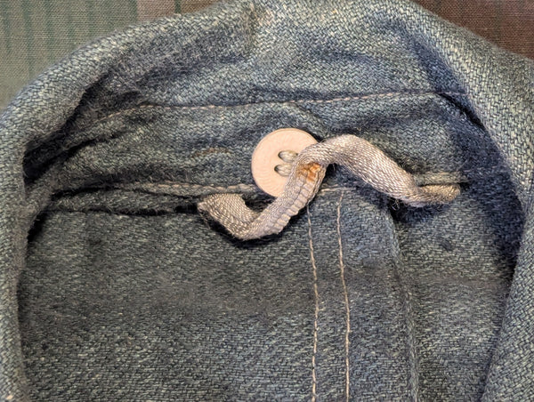 M43 HBT NCO Tunic with Original Insignia