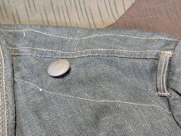 M43 HBT NCO Tunic with Original Insignia