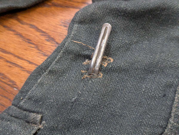 M43 HBT NCO Tunic with Original Insignia