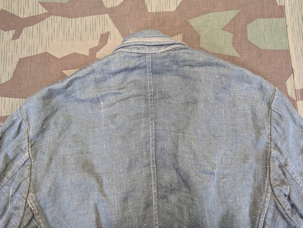 M43 HBT NCO Tunic with Original Insignia