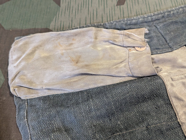 M43 HBT NCO Tunic with Original Insignia