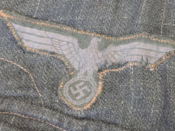 M43 HBT NCO Tunic with Original Insignia