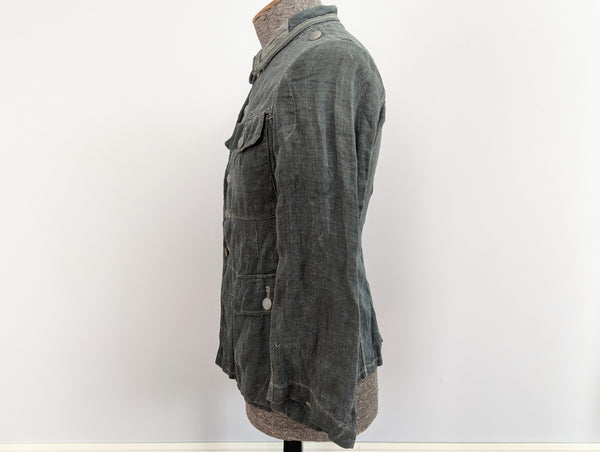 M43 HBT NCO Tunic with Original Insignia