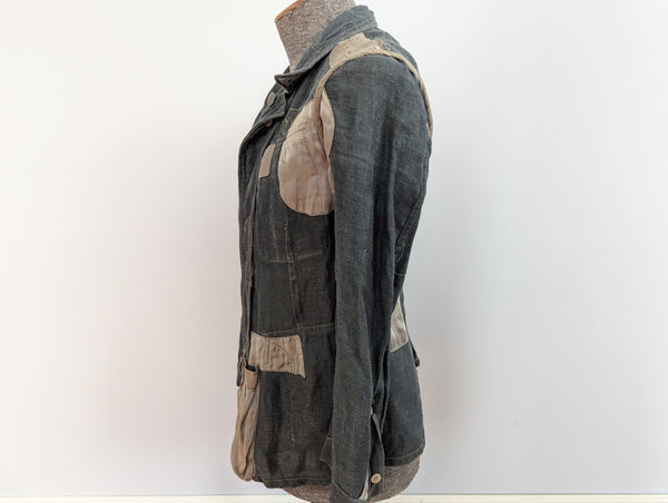 M43 HBT NCO Tunic with Original Insignia