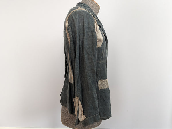 M43 HBT NCO Tunic with Original Insignia