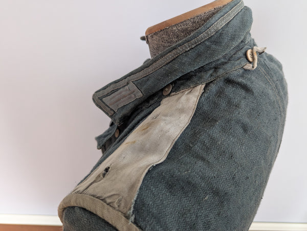 M43 HBT NCO Tunic with Original Insignia