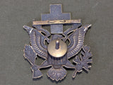 WWI American Red Cross Men's Officer Cap Badge