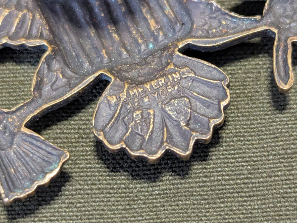 WWI American Red Cross Men's Officer Cap Badge