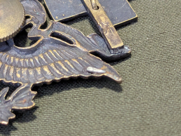 WWI American Red Cross Men's Officer Cap Badge