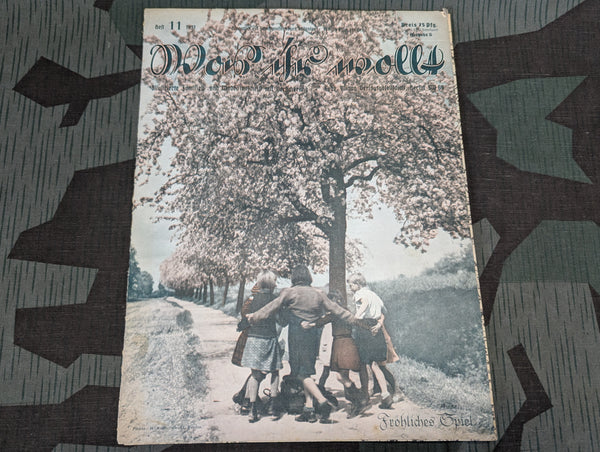 Was Ihr Wollt Magazine Heft 11 1937 With Dress Pattern