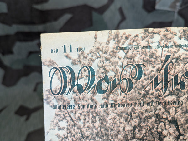 Was Ihr Wollt Magazine Heft 11 1937 With Dress Pattern
