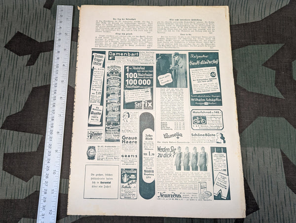 Was Ihr Wollt Magazine Heft 11 1937 With Dress Pattern