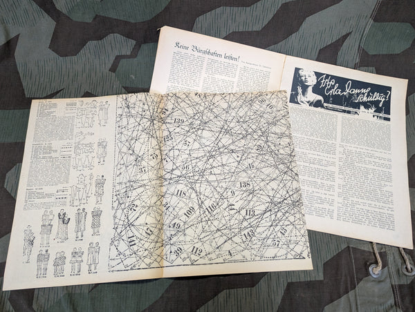 Was Ihr Wollt Magazine Heft 11 1937 With Dress Pattern