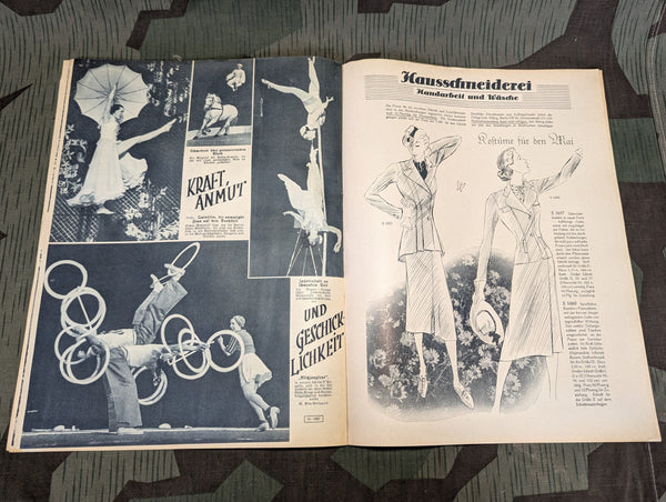 Was Ihr Wollt Magazine Heft 11 1937 With Dress Pattern