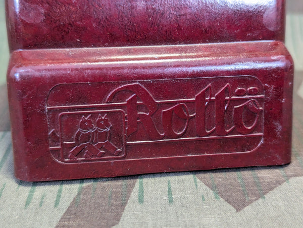 Rollö Bakelite Ink Blotting Paper Dispenser Red