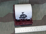 Rollö Bakelite Ink Blotting Paper Dispenser Red
