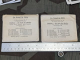 Lot of 2 Packs of Der Kampf Im Osten Photos Nr.11 and Nr.12