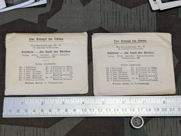 Lot of 2 Packs of Der Kampf Im Osten Photos Nr.11 and Nr.12