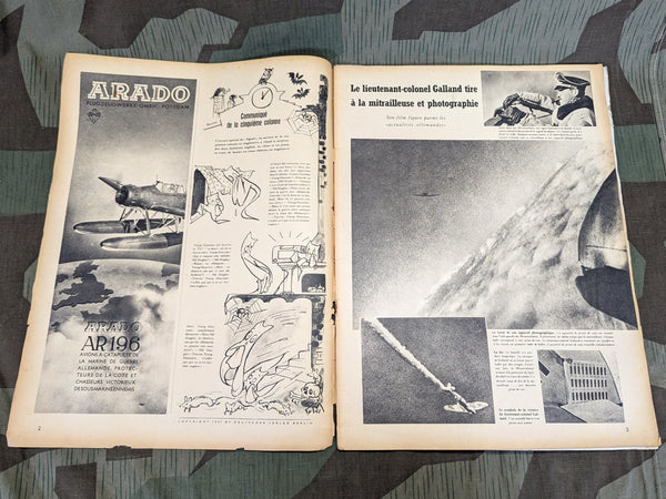 French Signal Magazine March 1941 No.5 Max Schmeling Cover