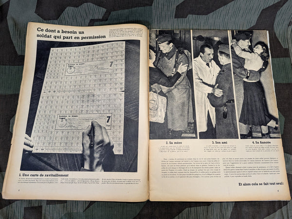 French Signal Magazine March 1941 No.5 Max Schmeling Cover