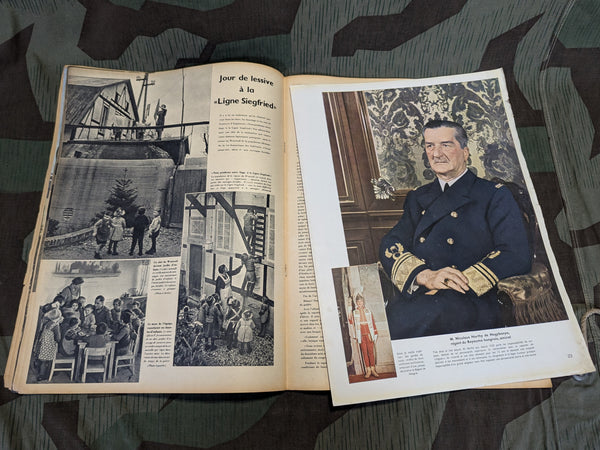 French Signal Magazine March 1941 No.5 Max Schmeling Cover