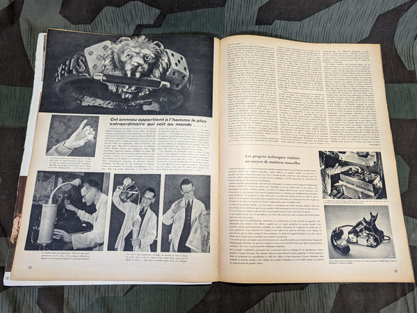 French Signal Magazine March 1941 No.5 Max Schmeling Cover