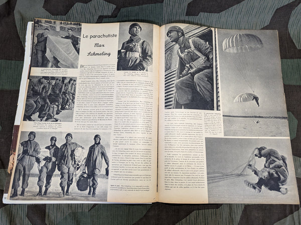 French Signal Magazine March 1941 No.5 Max Schmeling Cover