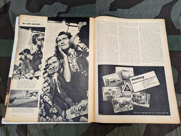 French Signal Magazine March 1941 No.5 Max Schmeling Cover