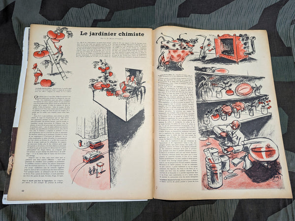 French Signal Magazine March 1941 No.5 Max Schmeling Cover