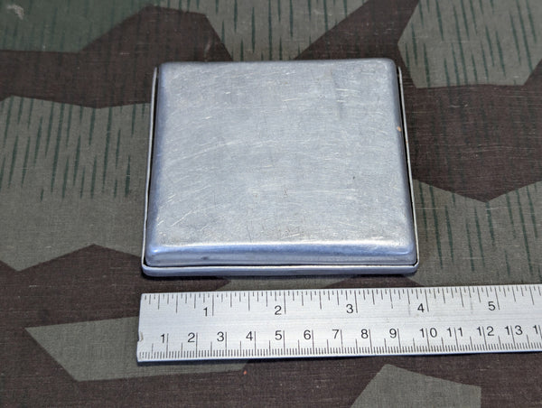 German Aluminum PW Cigarette Case Russland 1946