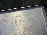 German Aluminum PW Cigarette Case Russland 1946