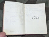1944 Paris Wehrmacht Pocket Calendar