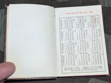 1944 Paris Wehrmacht Pocket Calendar