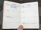 1944 Paris Wehrmacht Pocket Calendar