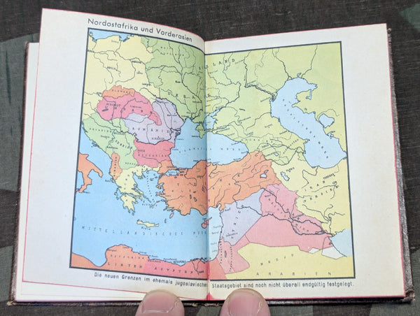 1944 Paris Wehrmacht Pocket Calendar