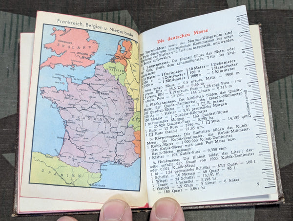 1944 Paris Wehrmacht Pocket Calendar