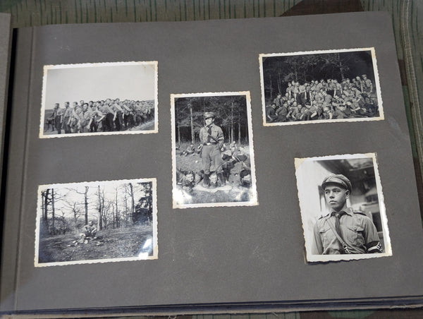 Mostly Civilian German Photo Album 118 Photos (Some HJ, RAD & Wehrmacht Soldiers)