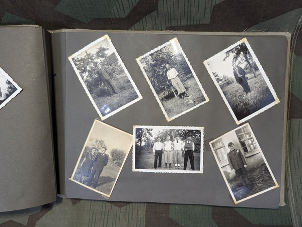 Mostly Civilian German Photo Album 118 Photos (Some HJ, RAD & Wehrmacht Soldiers)