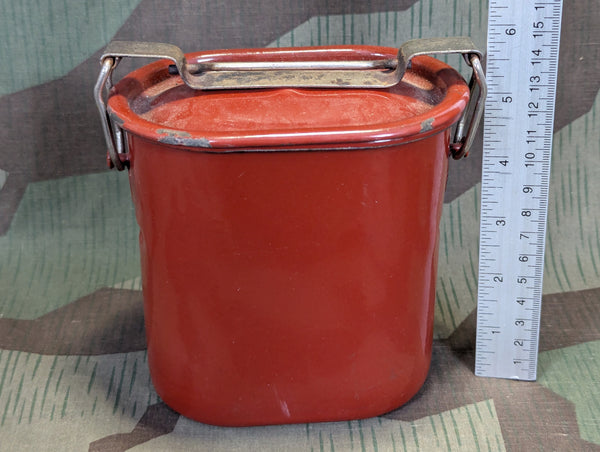 Drexler Enamel Food Container with Insert